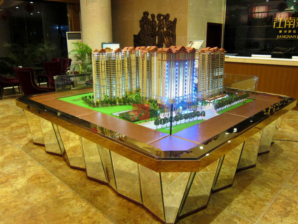 蘭州房地產(chǎn)售樓沙盤模型制作